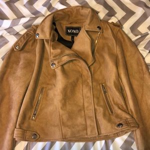 XOXO suede jacket